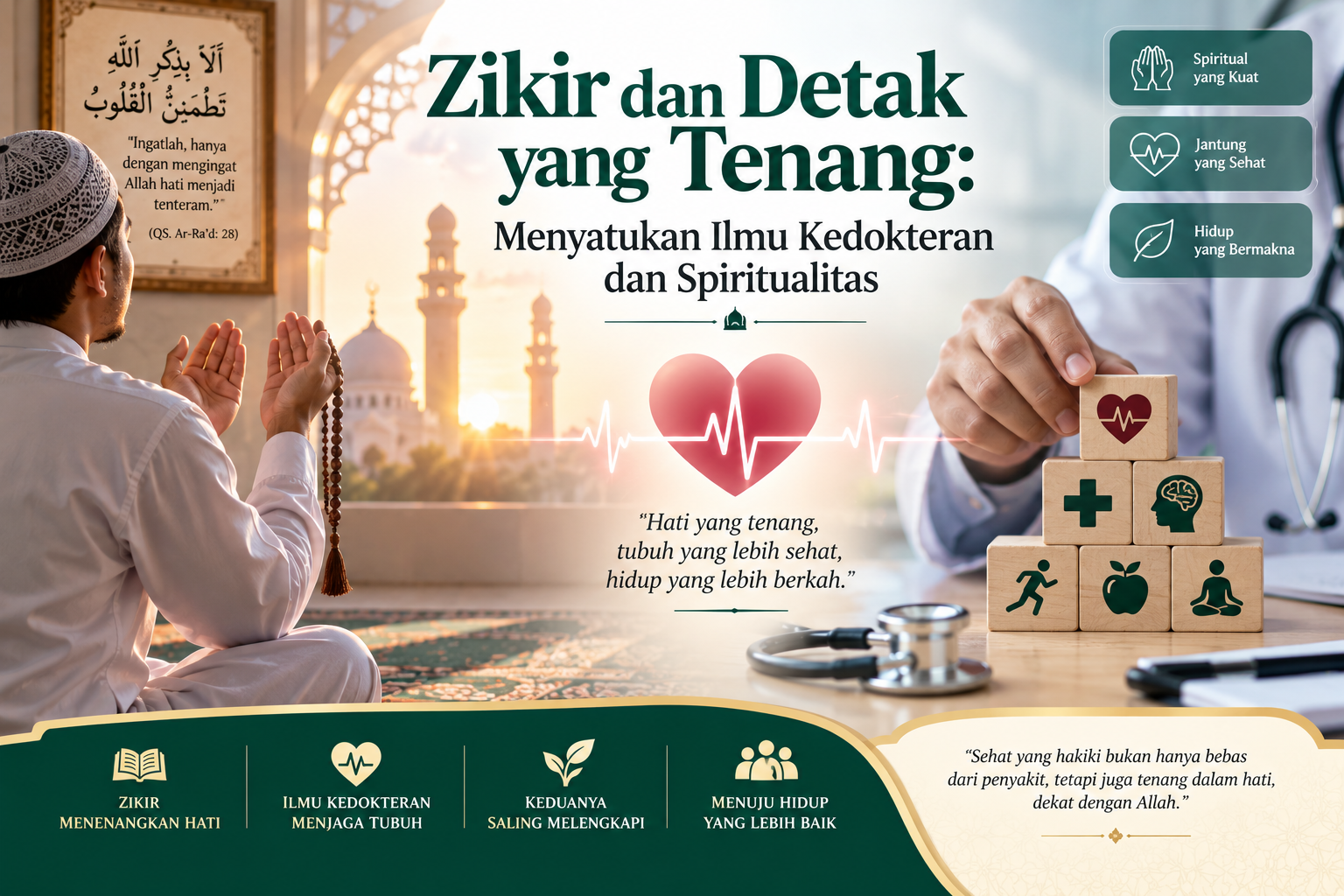Zikir dan Detak yang Tenang: Menyatukan Ilmu Kedokteran dan Spiritualitas