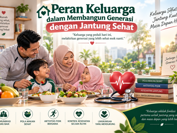 Peran Keluarga dalam Membangun Generasi dengan Jantung Sehat